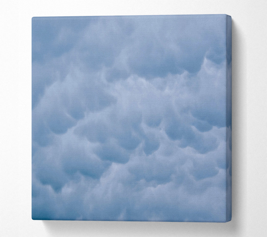  A Canvas Print of Azure Cloud Formations Canvas Print