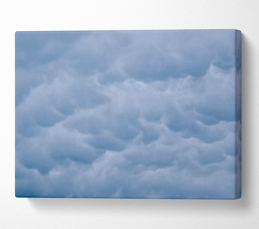  A Canvas Print of Azure Cloud Formations Canvas Print