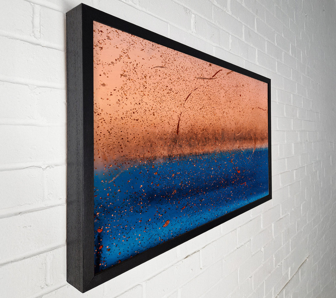  A Canvas Print of Copper Sky And Sea Canvas Art