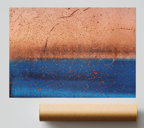 Copper Sky And Sea Print