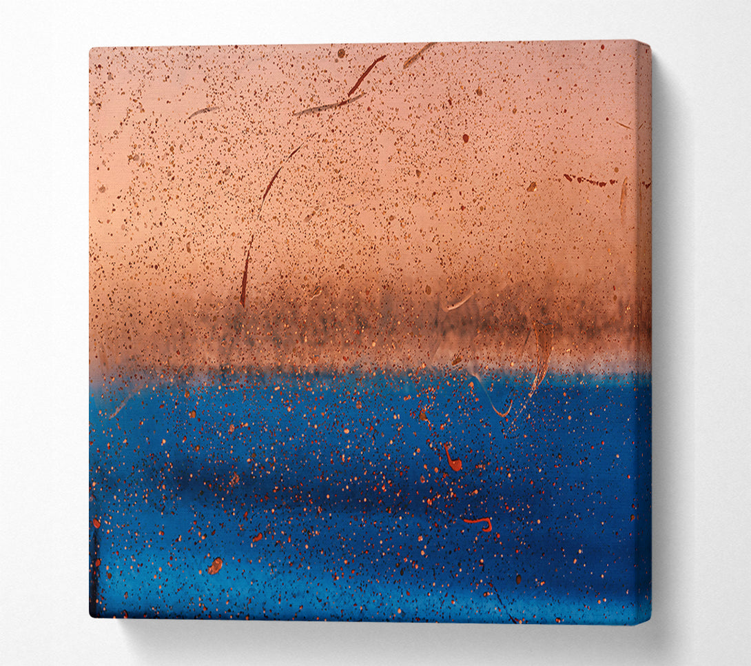  A Canvas Print of Copper Sky And Sea Canvas Art