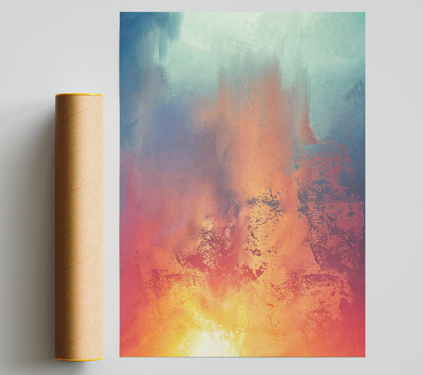 Orange Sky Dreams Print