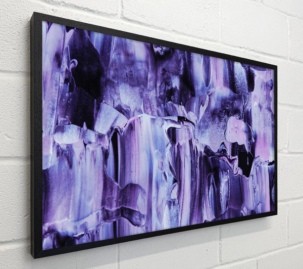 Lavender Abstract Drips