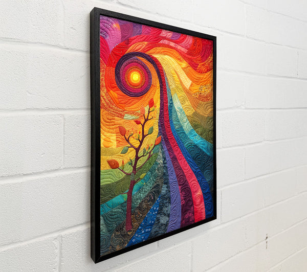 Crimson Spiral Growth