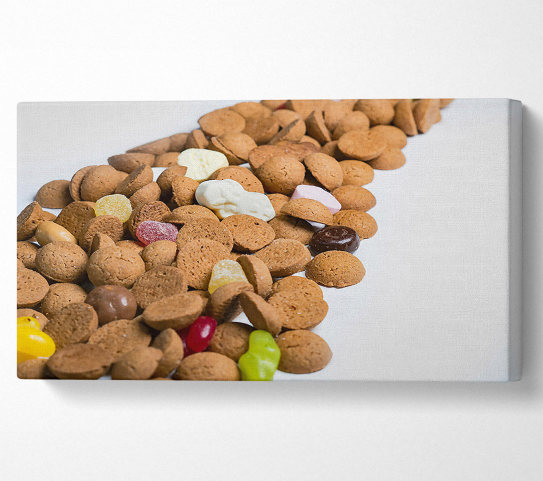  A Canvas Print of Brown Sugar Surprise Canvas Print