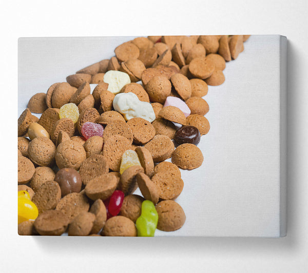  A Canvas Print of Brown Sugar Surprise Canvas Print