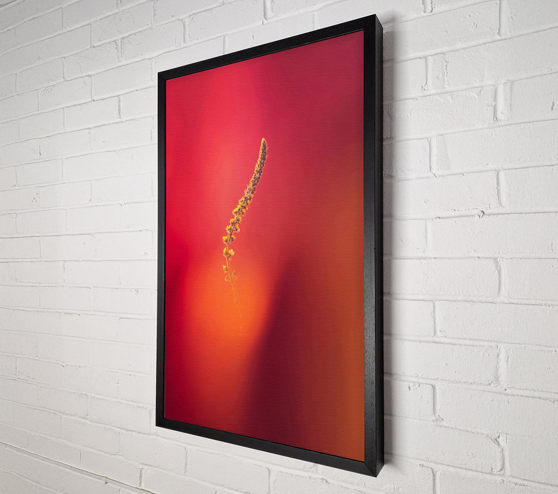  A Canvas Print of Red And Golden Branch Canvas Wall Art