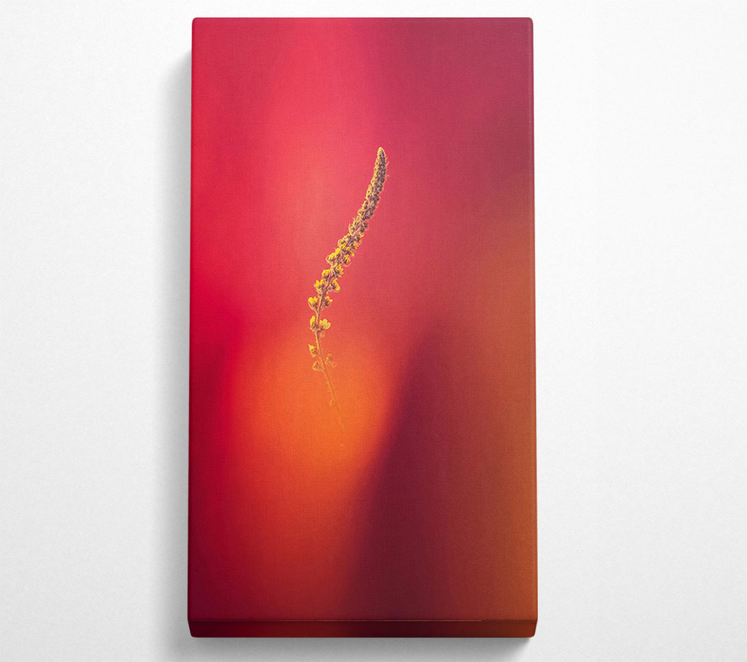  A Canvas Print of Red And Golden Branch Canvas Wall Art