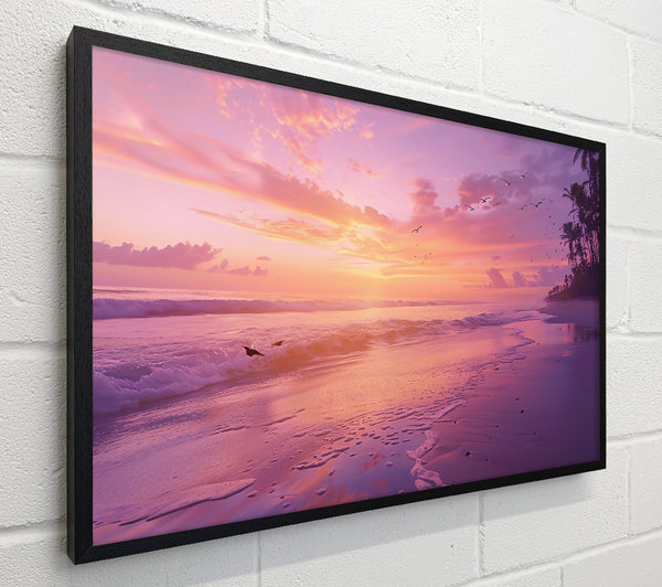 Pink Sunset Shore