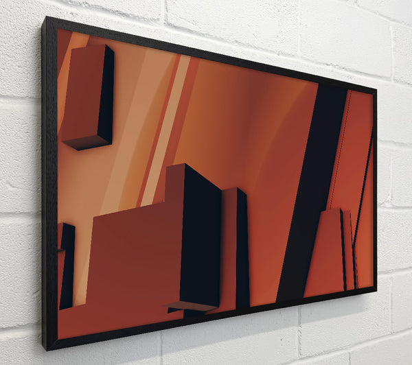 Burnt Orange Geometry