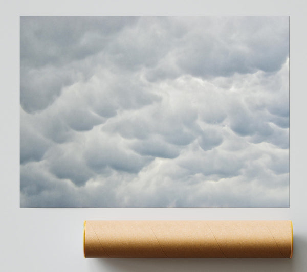 Silver Cloud Formations Print