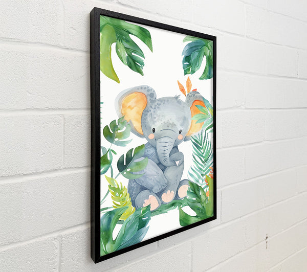 Grey Elephant Jungle Dream