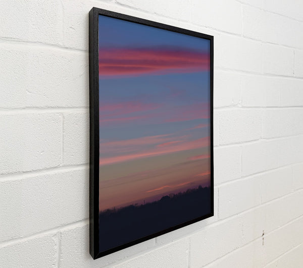Pink Horizon Silhouette