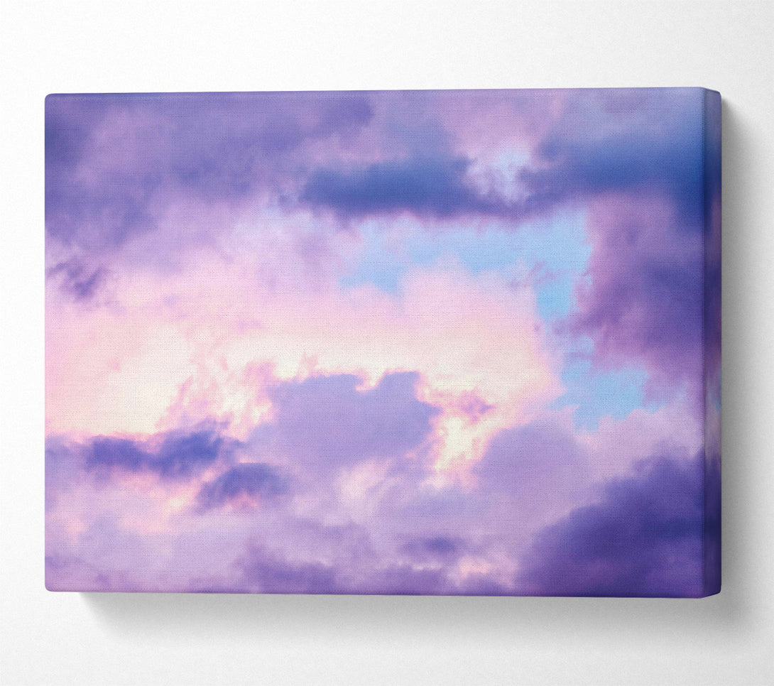  A Canvas Print of Lavender Sky Dreams Canvas Print