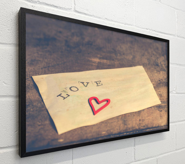 Red Love Note
