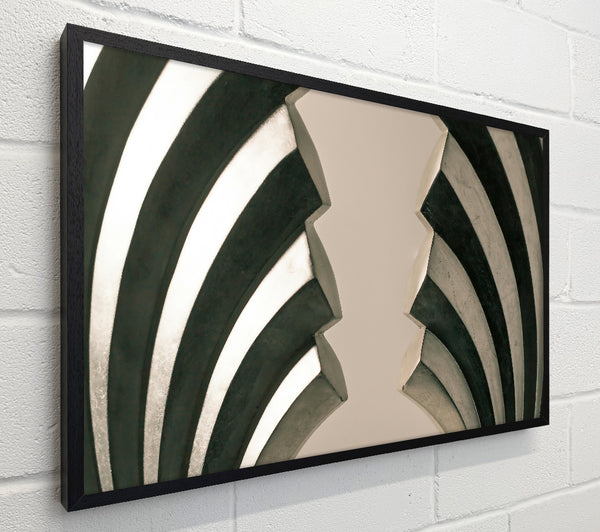 Silver Wave Abstract
