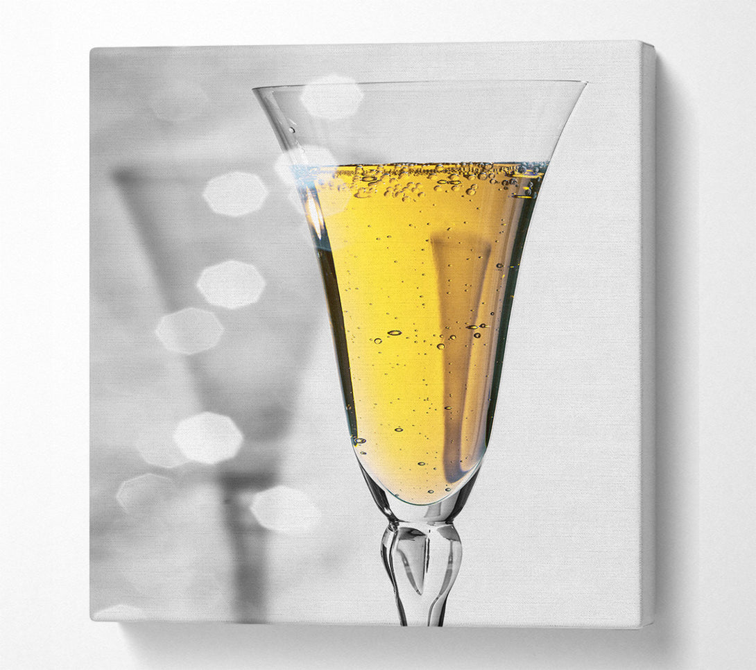 A Canvas Print of Champagne Canvas Art