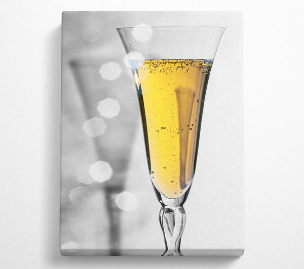 A Canvas Print of Champagne Canvas Art
