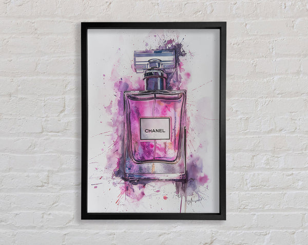 Chanel Explosion Framed Print