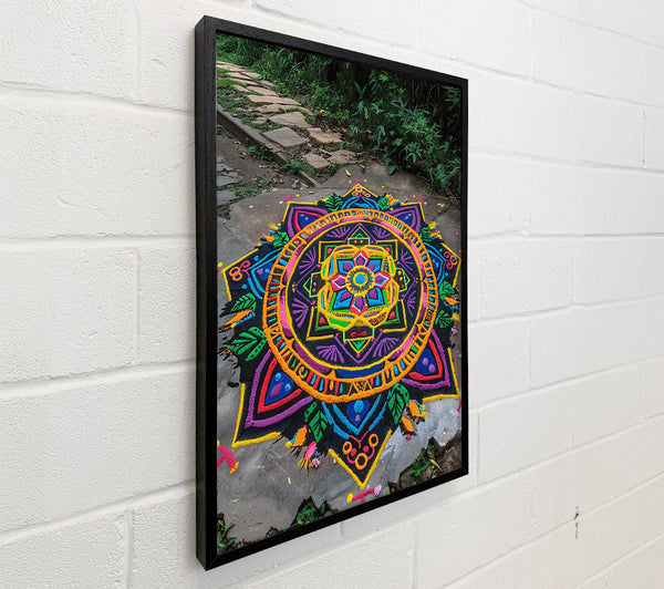Yellow Mandala Bloom