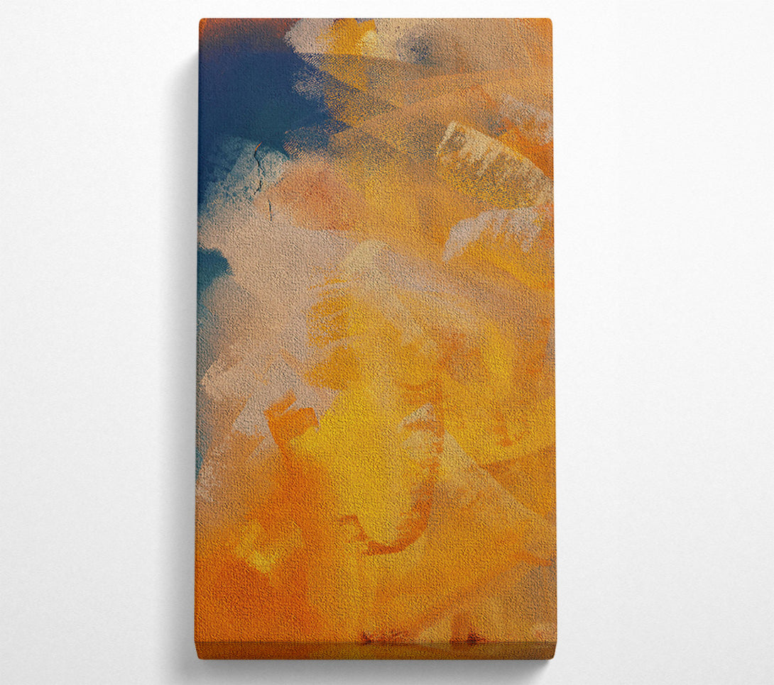  A Canvas Print of Golden Abstract Dreams Canvas Wall Art