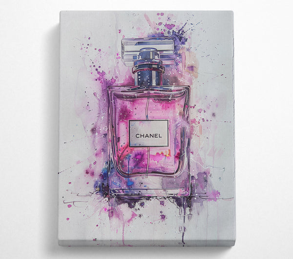  A Canvas Print of Chanel Watercolour Canvas Art