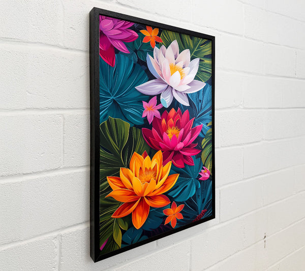 Orange Tropical Bloom