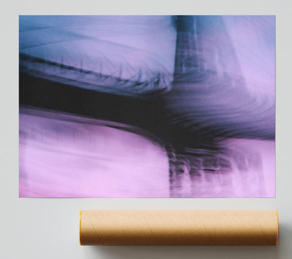 Purple Dreamscape Poster