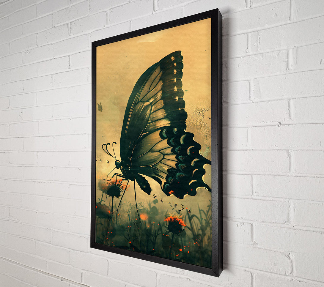  A Canvas Print of Golden Winged Wanderer Canvas Art