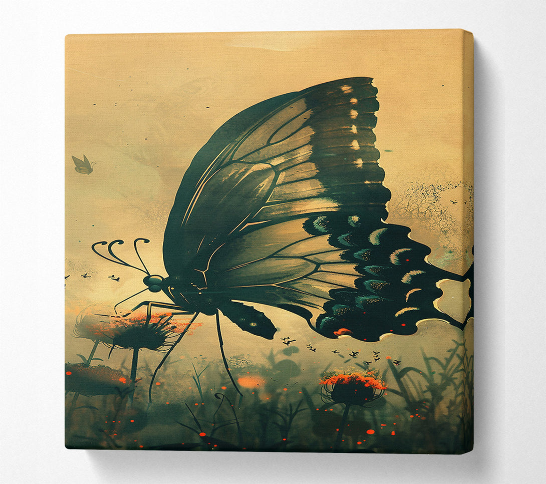  A Canvas Print of Golden Winged Wanderer Canvas Art