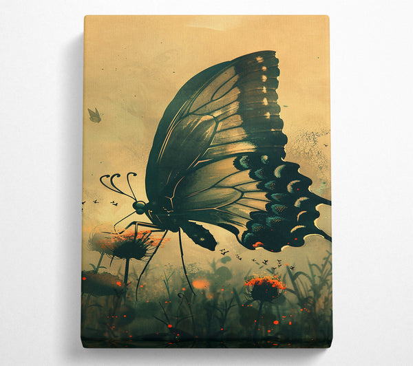  A Canvas Print of Golden Winged Wanderer Canvas Art