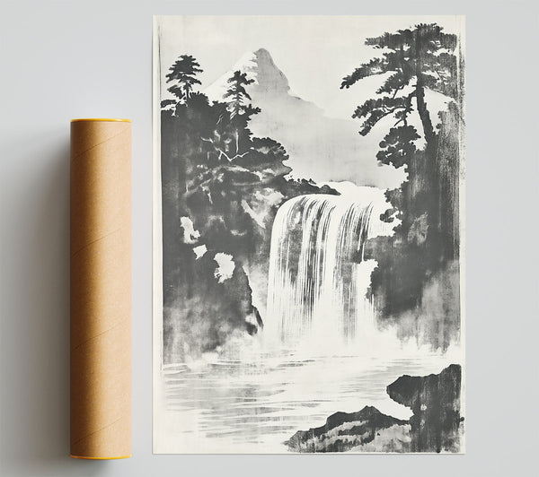 White Water Cascade Giclee Print