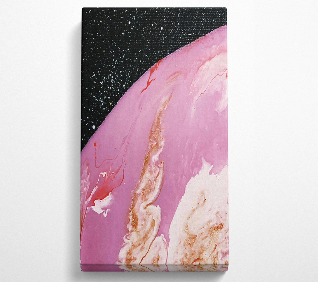  A Canvas Print of Pink Cosmic Swirl Canvas Print