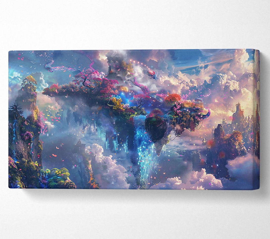  A Canvas Print of Azure Sky Paradise Canvas Print