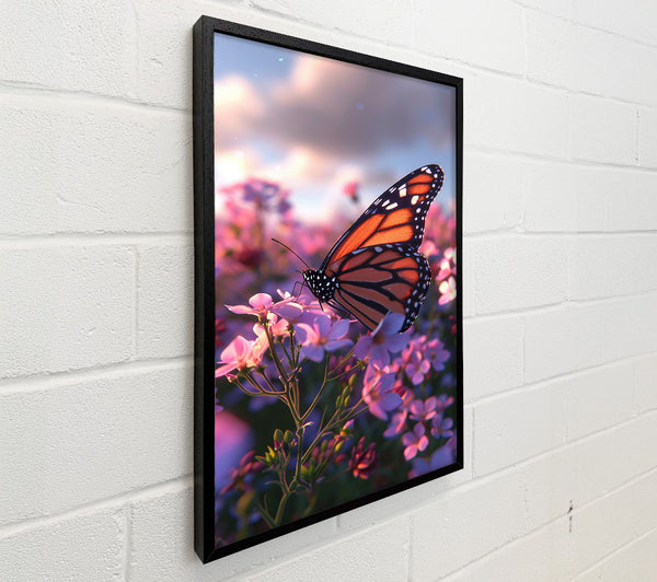 Orange Butterfly Bloom