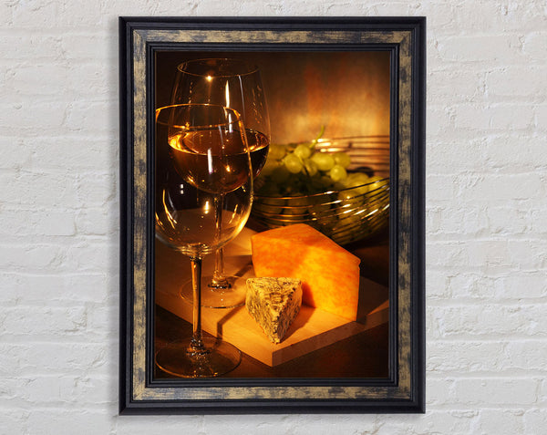 Cheese Board Framed Print