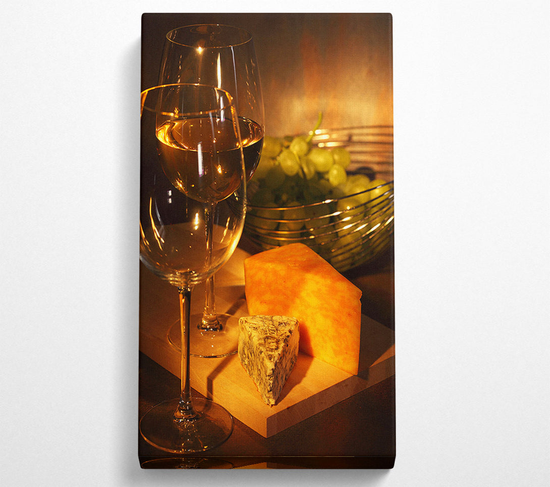  A Canvas Print of Cheese Board Canvas Wall Art