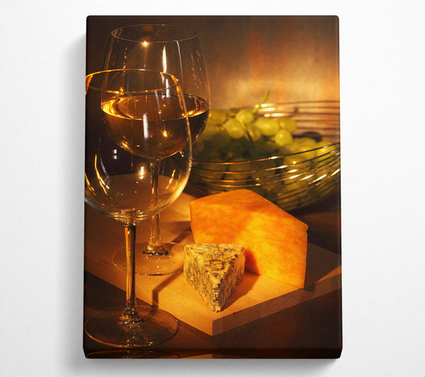  A Canvas Print of Cheese Board Canvas Wall Art