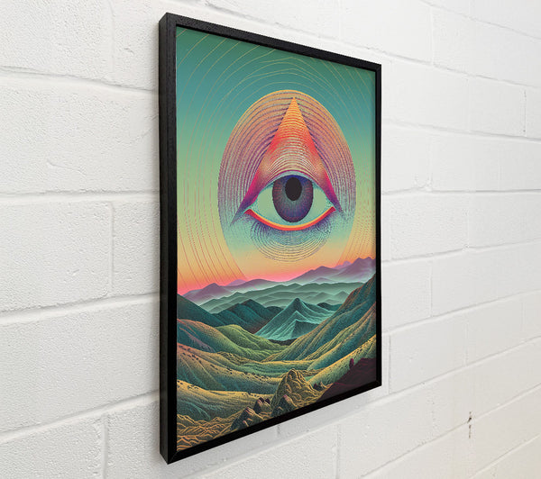 Teal Eye Of The Mountain