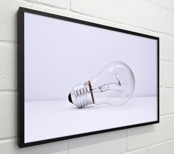 Silver Light Bulb