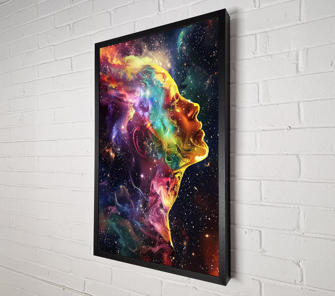  A Canvas Print of Golden Cosmic Dream Canvas Print