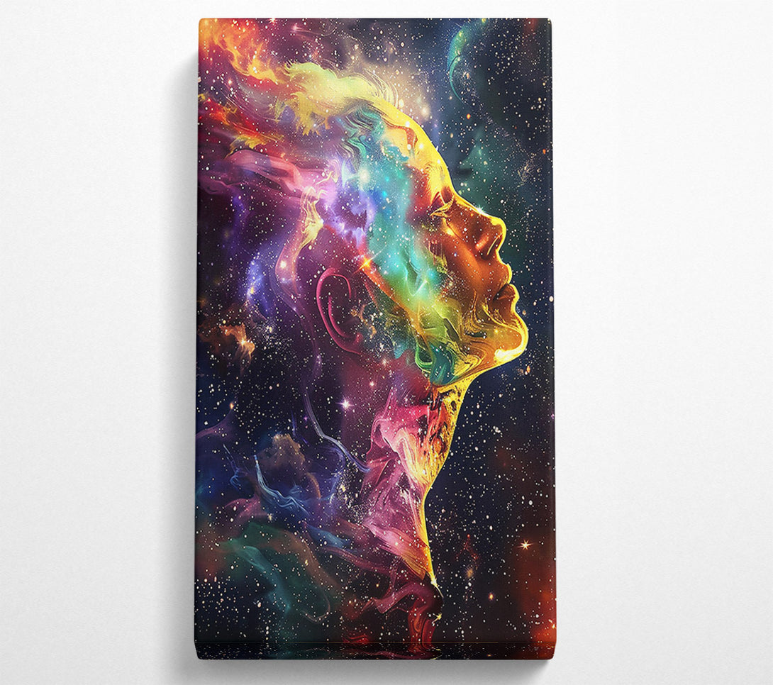  A Canvas Print of Golden Cosmic Dream Canvas Print