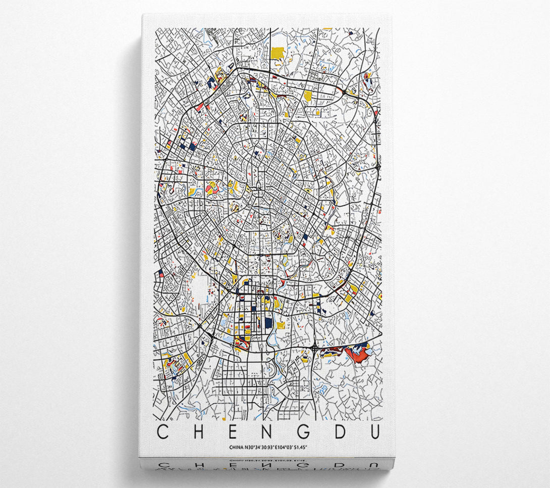  A Canvas Print of Chengdu Canvas Art