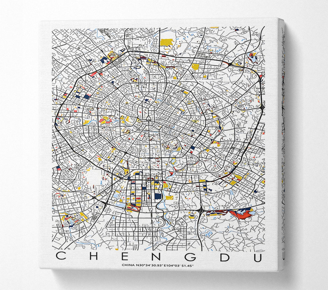  A Canvas Print of Chengdu Canvas Art