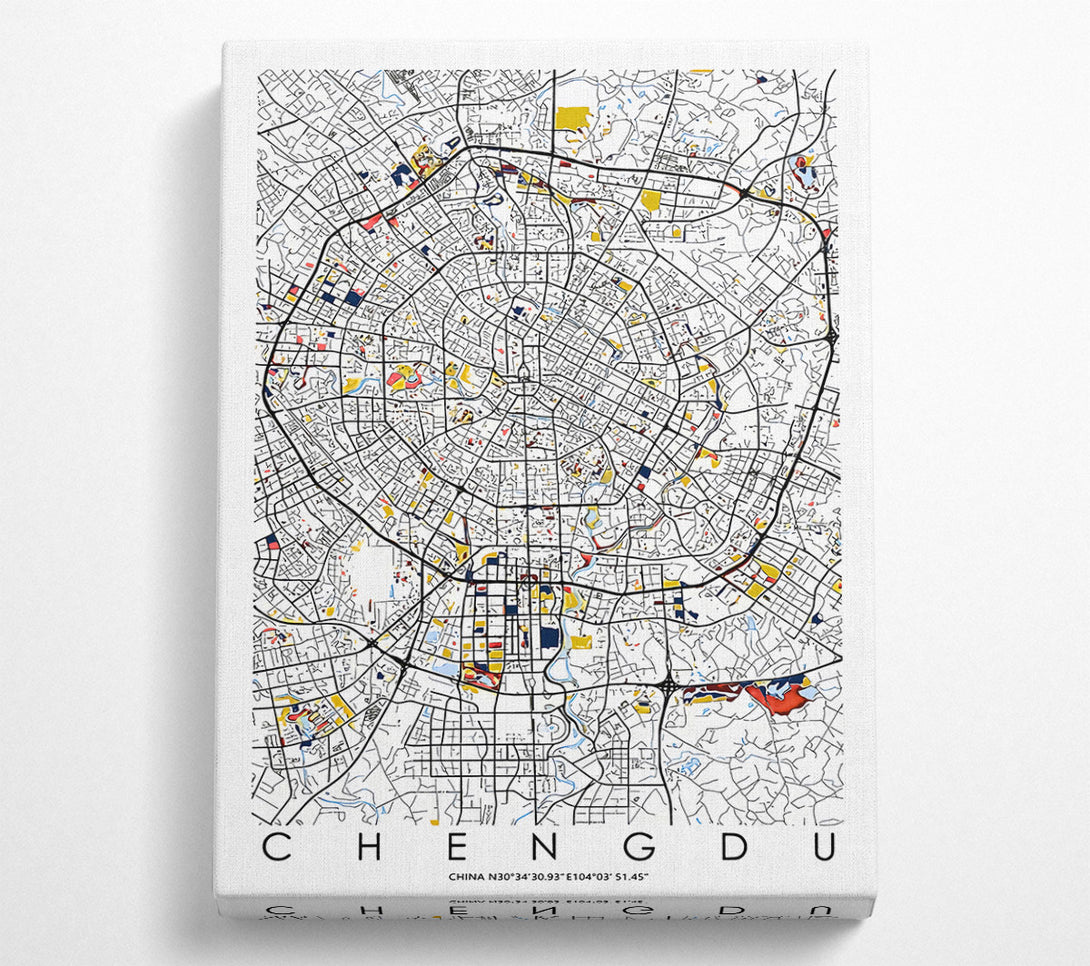  A Canvas Print of Chengdu Canvas Art
