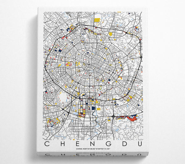  A Canvas Print of Chengdu Canvas Art