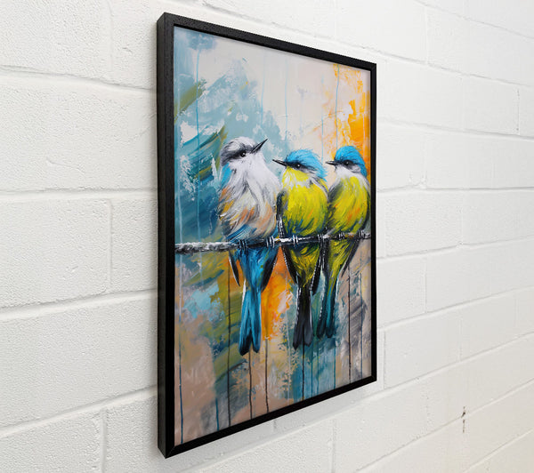 Blue And Yellow Birdsong