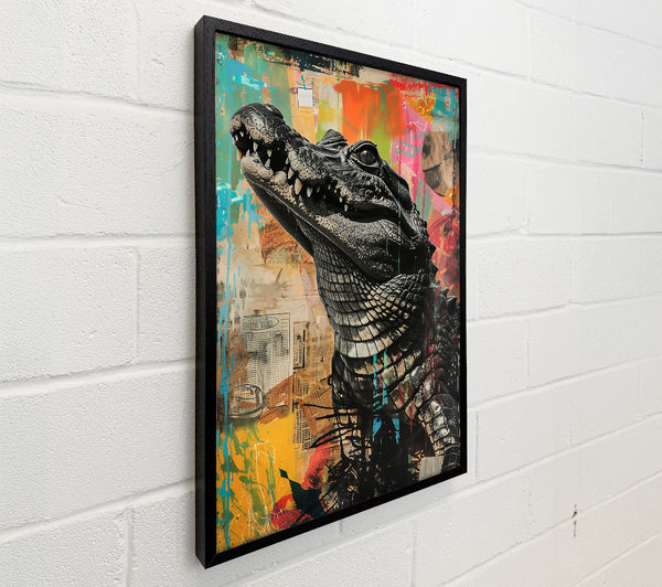 Black Gator Graffiti