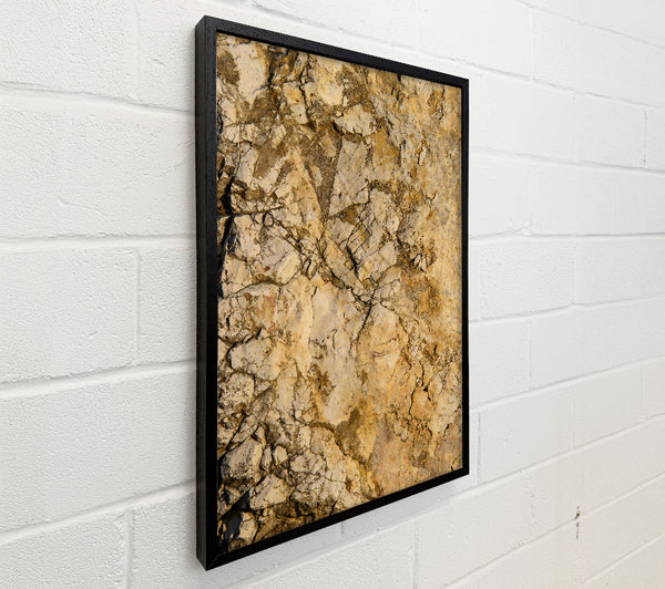 Cracked Gold Stone