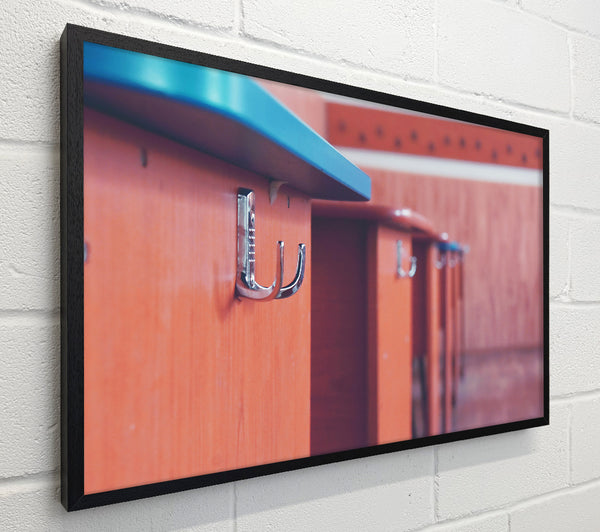 Red Hooks In A Row